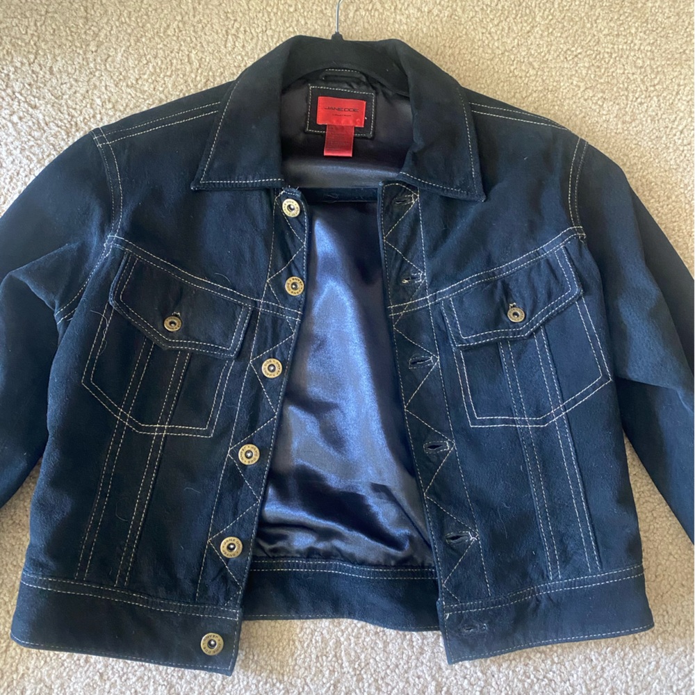 Size small JANE DOE collection leather suede jacket. Worn only a few times!